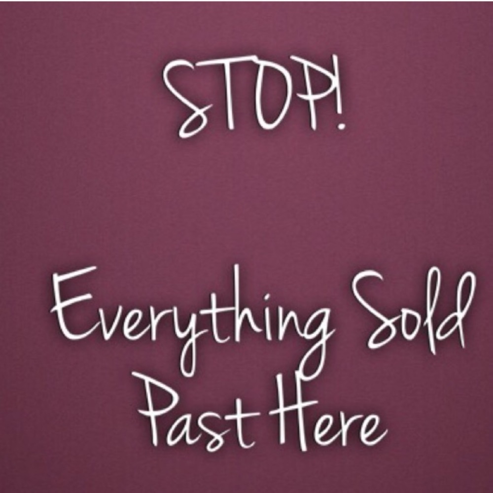 SOLD! Stop scrolling!! ✋🏽🛑🚫